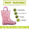 image:imageWestern Chief Kids Waterproof Light Up Rain Boots With Handles for Easy On and Off for Boys and GirlsSparkle Unicorn