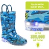 image:imageWestern Chief Kids Lighted Waterproof Pull On Rain Boot for Boys and GirlsShark Chase